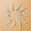 Biomimetic Creative Hook Worm Silicone Luminous Shrimp Fishing Lures Shrimp Fake Bait Sea Fishing