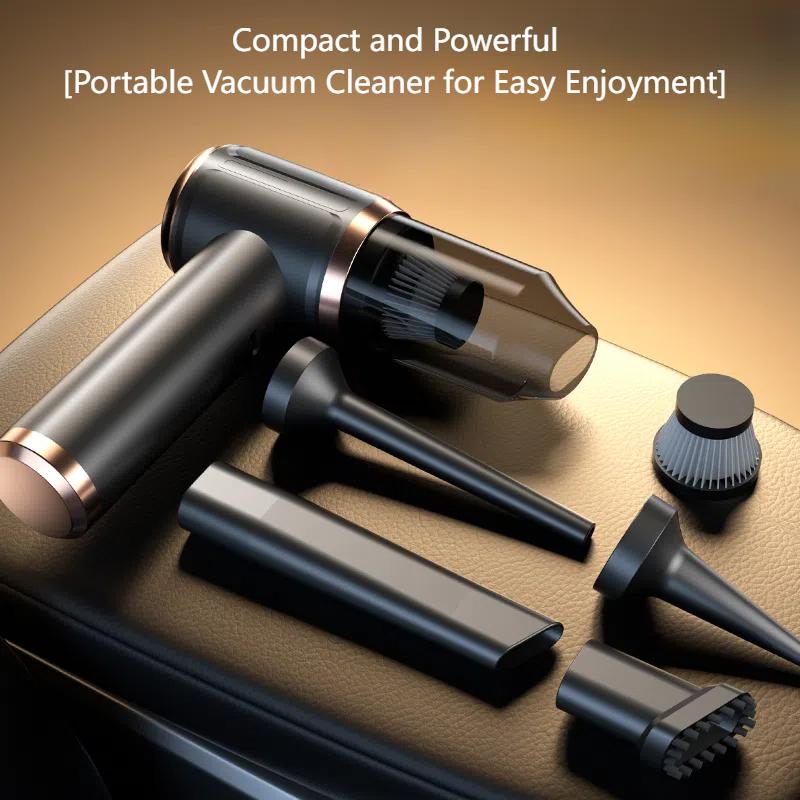 Wireless Car Vacuum Cleaner 5-in-1 Cordless Handheld Cleaning Robot Auto Vacuums Strong Suction Cleaner For Car Vacuum Cleaners