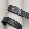 Belts for Men's Automatic Buckle Belt Head Layer Cowhide Belt Gift Versatile Belt Gift
