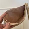 25th Anniversary Straw Woven Makeup Bag: Summer D Travel Clutch & Handbag