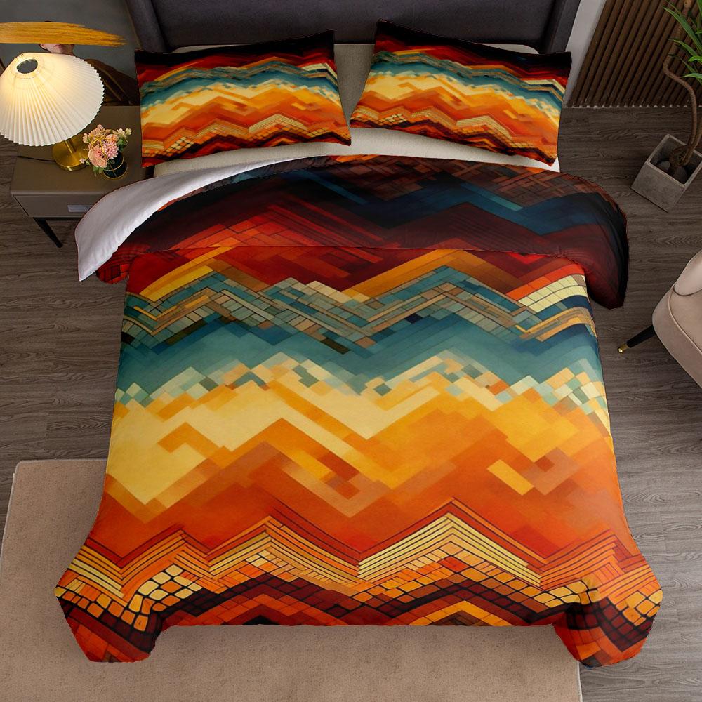Soft Kilim Duvet Cover Set Uk Single Double Queen Us Twin Full King Size  Bed Linen Set