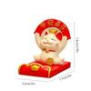 Chinese Style Lucky Cat Phone Holder Cute Cell Phone Bracket  Living Room Decoration