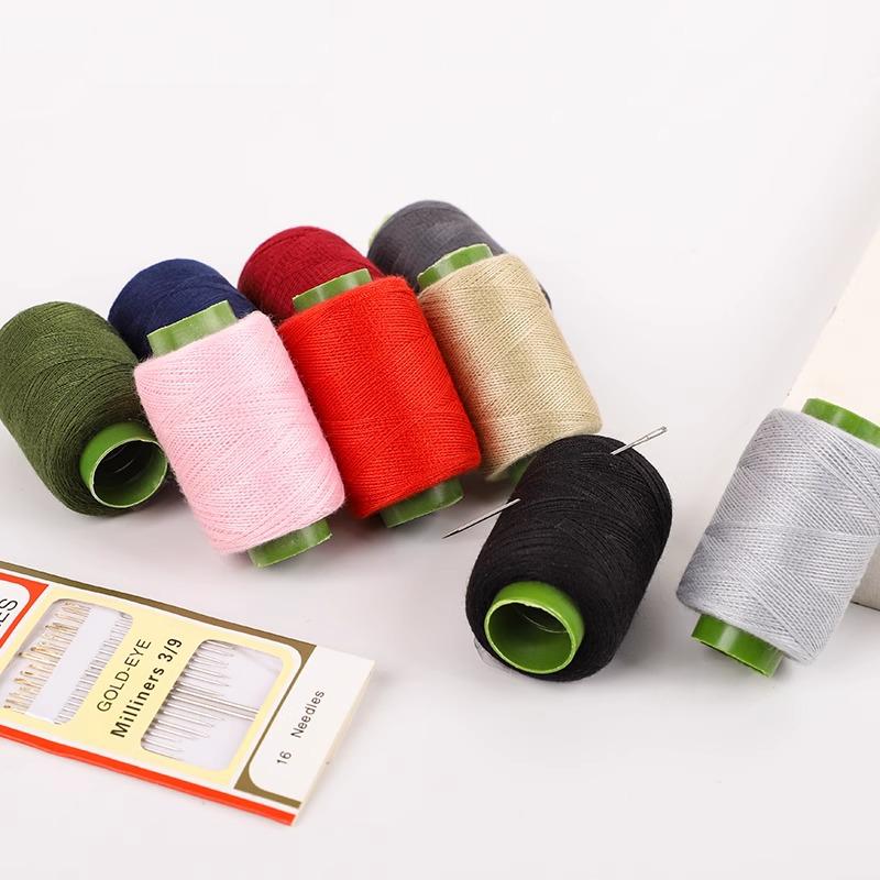 302 Sewing Thread: Colored Small Rolls for Hand and Machine Sewing