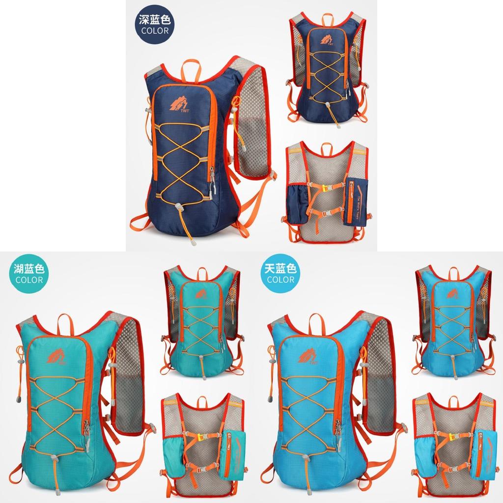 Outdoor Sports Backpack With Breathable Waterproof Material For Hiking And Cycling Enthusiasts