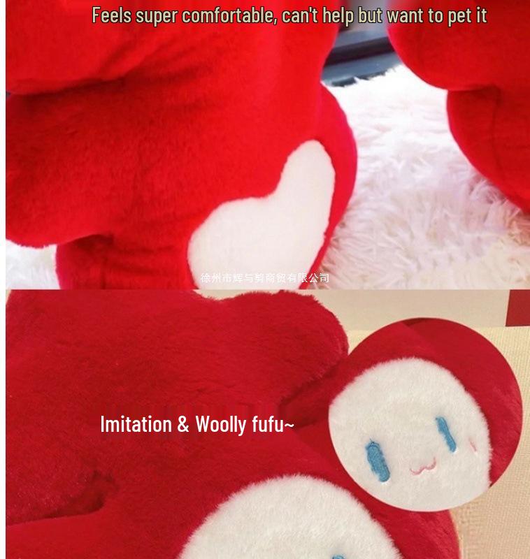 Double Happiness Wedding Throw Pillow Dolls: Plush Pair for Wedding Room Decor and Newlywed Gifts