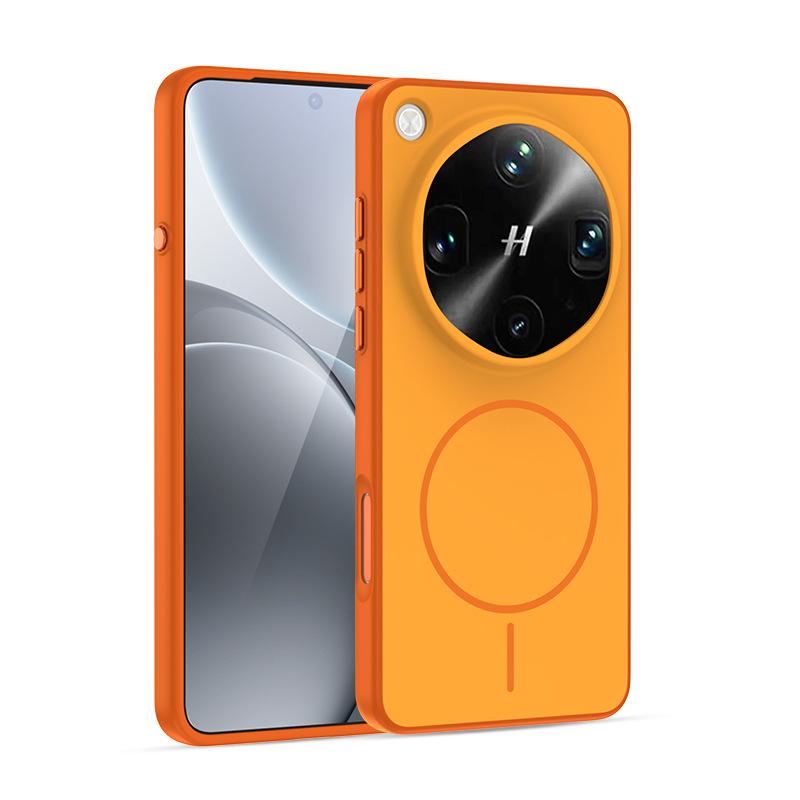 Matte Skin Feeling Case For OPPO Find X9 Ultra X9s Pro Wireless Charging+Independent Button+TPU + PC Magnetic Mobile Phone Cover