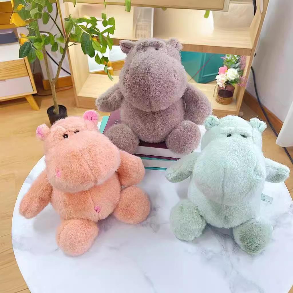New Eight-inch Gripping Machine Doll Doll Mink Hippo Plush Toy Wedding Sprinkled Doll Birthday Gift