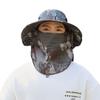 Spring Hat Men's Outdoor Camouflage Bucket Hat Sun Protection Visor Summer Neck Fishing Sun Hat