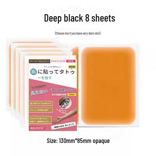 Invisible Waterproof Tattoo & Scar Concealer Patch — Flesh-Colored Cover for Birthmarks, Stretch Marks, Moles, and Vitiligo.