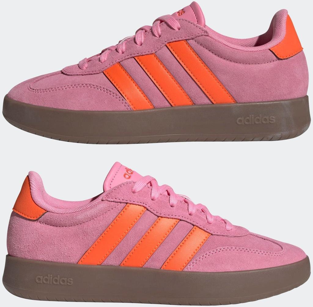 Женские кроссовки Adidas Barreda bliss pink/impact orange/gum 5