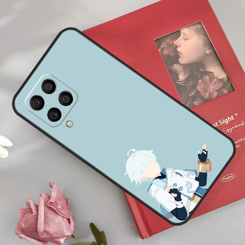 Chongyun Genshin Impact Case For Samsung Galaxy M15 M55 M32 M31 M12 M52 M13 M33 M53 M11 M51 M34 M54 M20 M30s Cover
