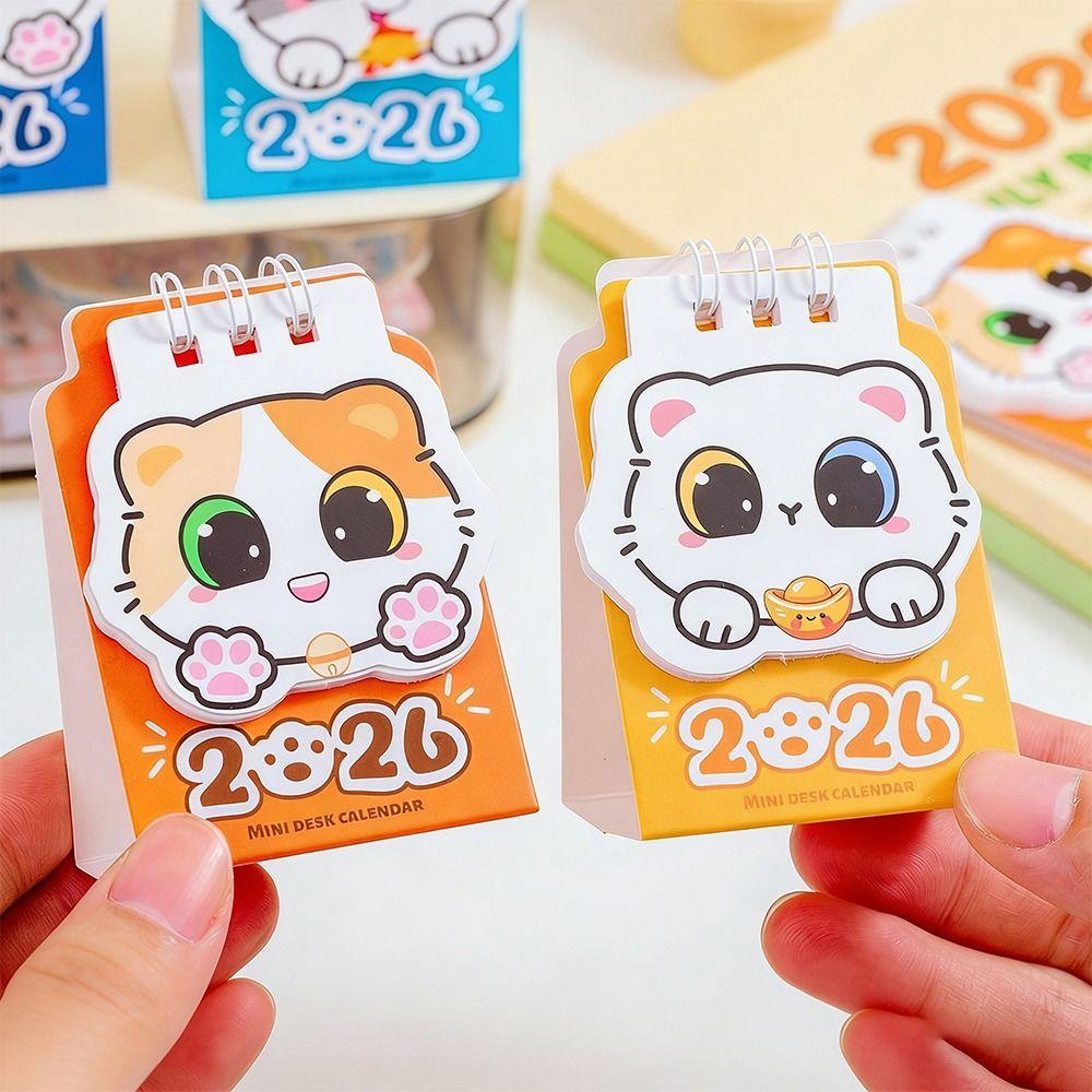 Portable Coil Calendar Mini Daily Planner New Schedule Planner  Office Desk Accessories