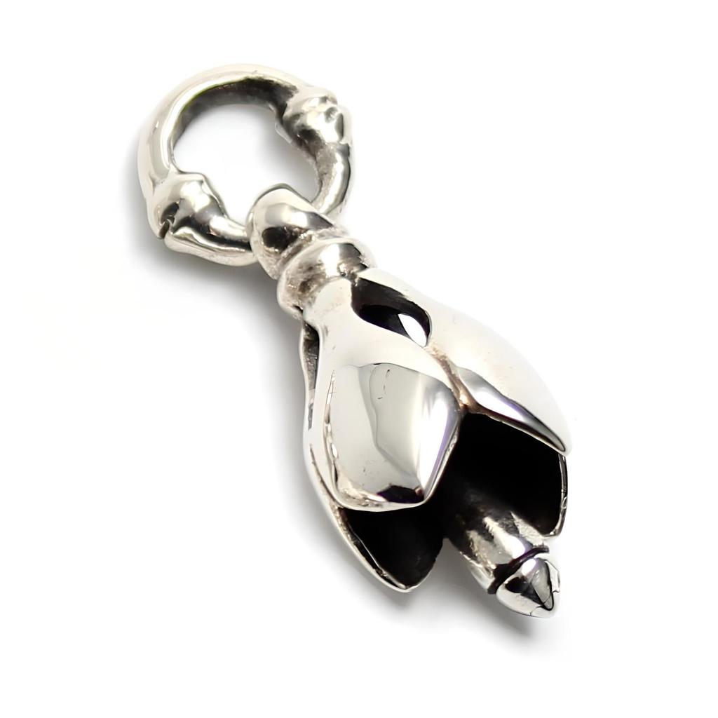 [Mizar] Bell Pendant, Sterling Silver 925, Silver Pendant, Pendant Top, Men's & Women's (S Size)
