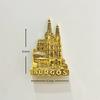 France United Kingdom Netherlands Portugal Italy Resin Fridge Magnet Stickers Travel Souvenir Gift Landscape Refrigerator Magnet Home Kitchen Decor