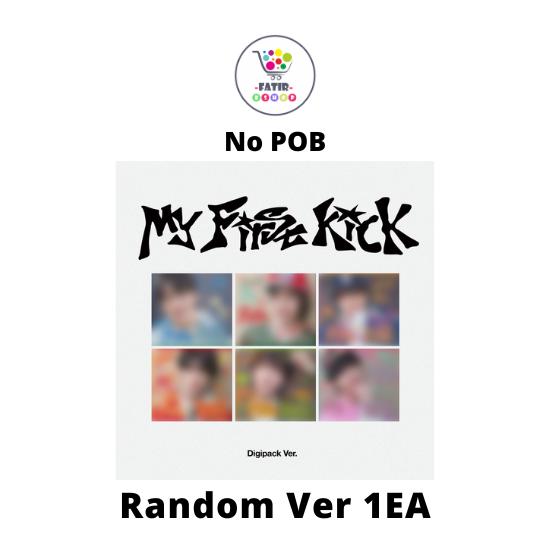 Выберите POB Digipack Ver KickFlip 4-й Мини-альбом My First Kick No POB Random