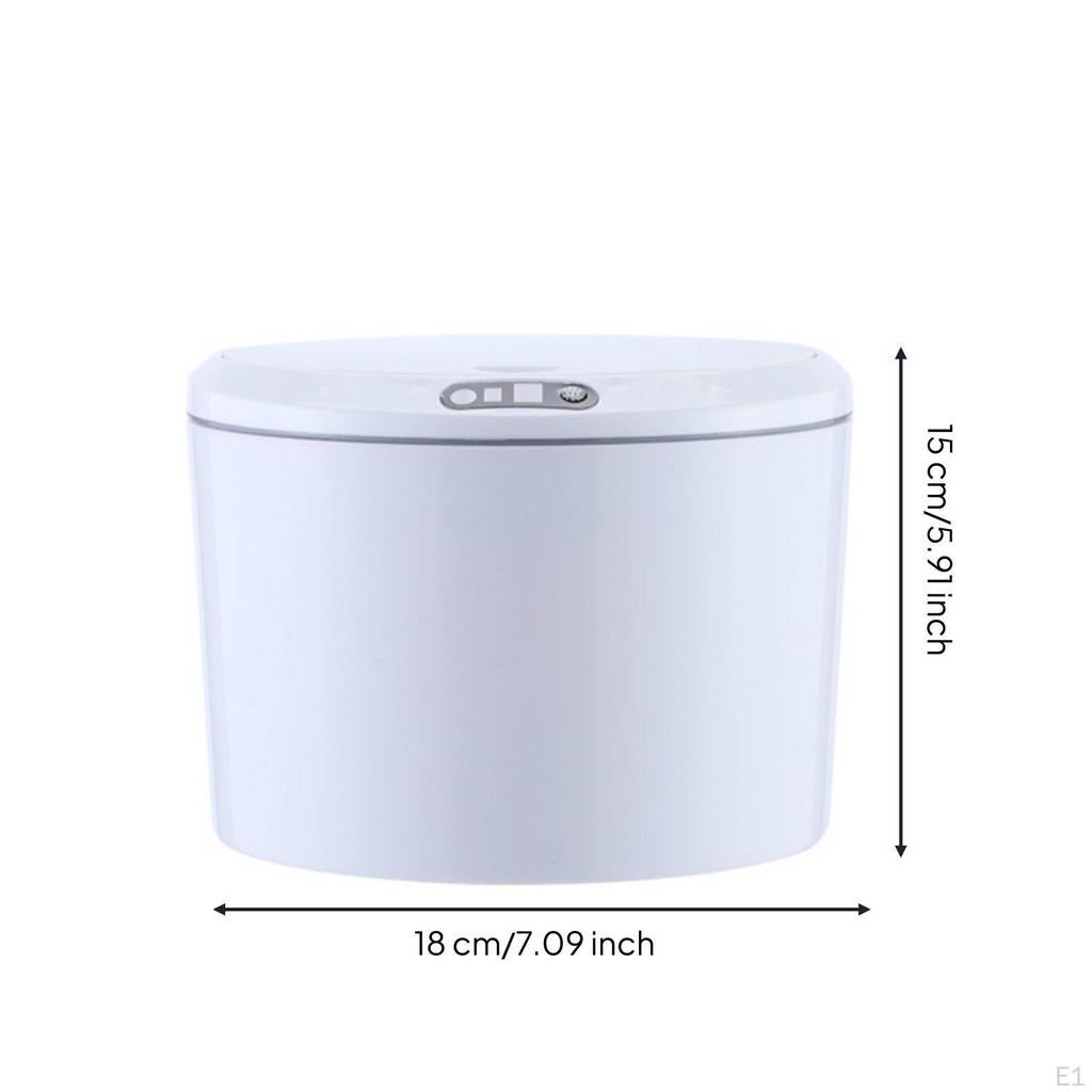 Smart Trash Bin Touchless Electric Desktop Wastebasket for Office Workers, Students, Desk,