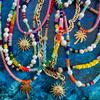 Bohemian Beaded Necklace Stacked Accessories Collarbone Chain Niche Beach Hawaiian Style Spice Girls Accessories