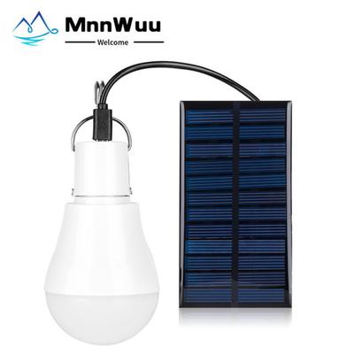 LED solární žárovka přenosná zahradní lampa Venkovní vodotěsné osvětlení pro nouzové domácí kempování