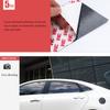 Black PC Car Door Window Middle Column Trim Decoration Strip Protection Stickers For Nissan Qashqai J11