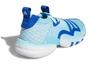 adidas Trae Young 2.0 Fabric Mid Top Children's Basketball Shoes Blue H06488