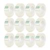 12 Rolls Transparent Tape Refills,Gift Wrap Tape Clear Tape Refills Rolls for Gift Wrapping,Home,School Office Supplies