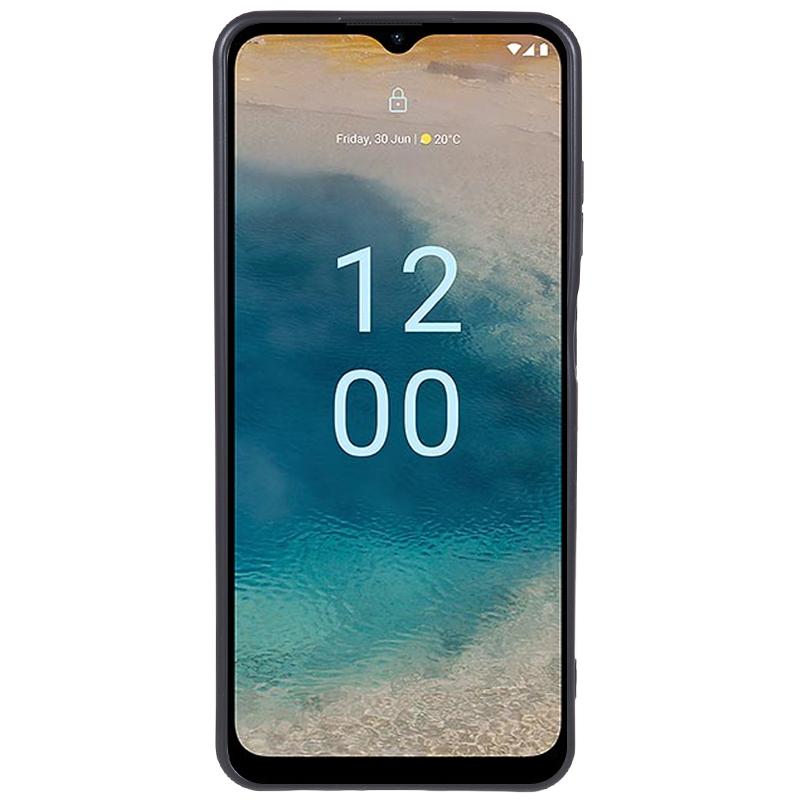 

For Nokia G22 Flexible TPU Phone Case Matte Finish Anti-scratch Cell Phone Cover Black