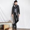 Men's Korean Slim Fit Tapered Leather Pants - Autumn/Winter Casual Wear