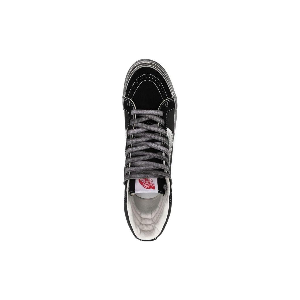 Vans Og Sk8Hi Lx 'Stressed Black White' Femme VN0A4BVBBA21