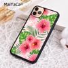 Butterflies Hibiscus Flowers Phone Case For iPhone 17 Air 16 Pro Max 15 14 Plus 12 13 Shell Cover Coque