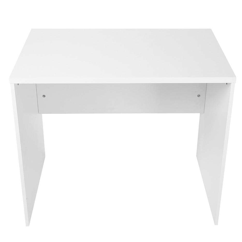 Simple Modern White PC Computer Desk Desktop Study Writing Desk for Home Office