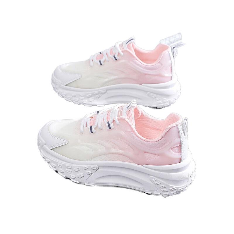 Sneakers women's 2025 new summer junior high school students' high school entrance examination sports special running shoes shock absorption ultra-li