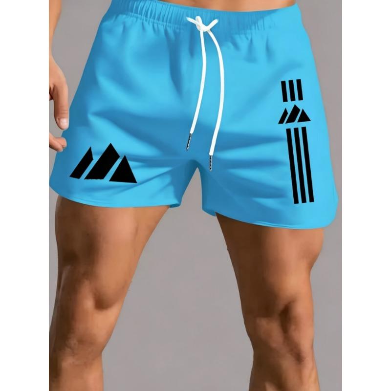 Pánské sportovní plážové kalhoty letní rychleschnoucí volné prodyšné plážové dovolenkové šortky nadměrná velikost 1XL-6XL