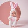 Reborn Doll Kit Toy Analog Princess Doll Toy Mini Cute Sleep Baby with Clothes Accessories Birthday Gift Children's Gift