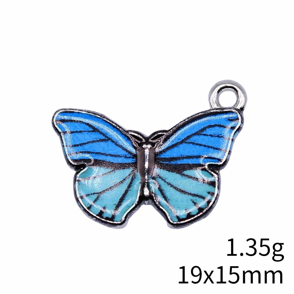 Wedding Anniversary Bracelet Charms Butterfly Bee Enamel Charms Pendant Audience Bracelet Pendants