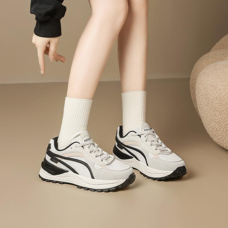 Augustine platform dad shoes 2025 new autumn and winter retro German training shoes small casual sports Forrest Gump shoes