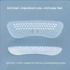 Women Men Anti Slip Heel Cushions Foot Heel Care Protector Upgrade Silicone Heel Stickers Heels Grips Non-Slip Inserts Pads