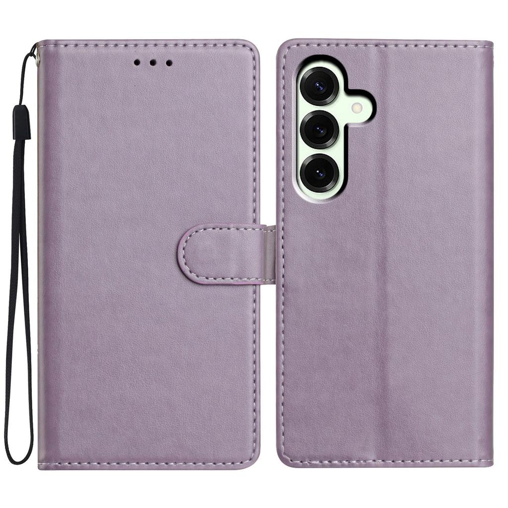 For Samsung Galaxy A17 Leather Case Wallet Stand Phone Cover with Handy Strap