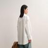 LESS 2025 Autumn H-Shaped Loose Long-Sleeve Shirt