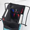 Portable Elastic Storage Bag Wear Resist Oxford Cloth Ladder Organizer Large Capacity Folding Repair Holder Tool Hanging Pouch