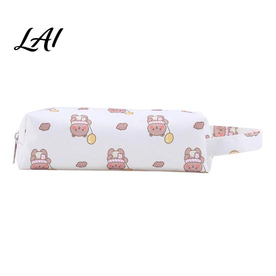 Fun Kids Desk Accessories Cartoon Pencil Case Large Capacity Pet Shape Pouch for Girls Playful Cute Stationery Bag School And Travel Storage