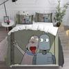 Cartoon Robot Dreams Bedding Sets Comforter Quilt Duvet Cover Pillowcase Kids Adult Home Textile Soft Comfortable
