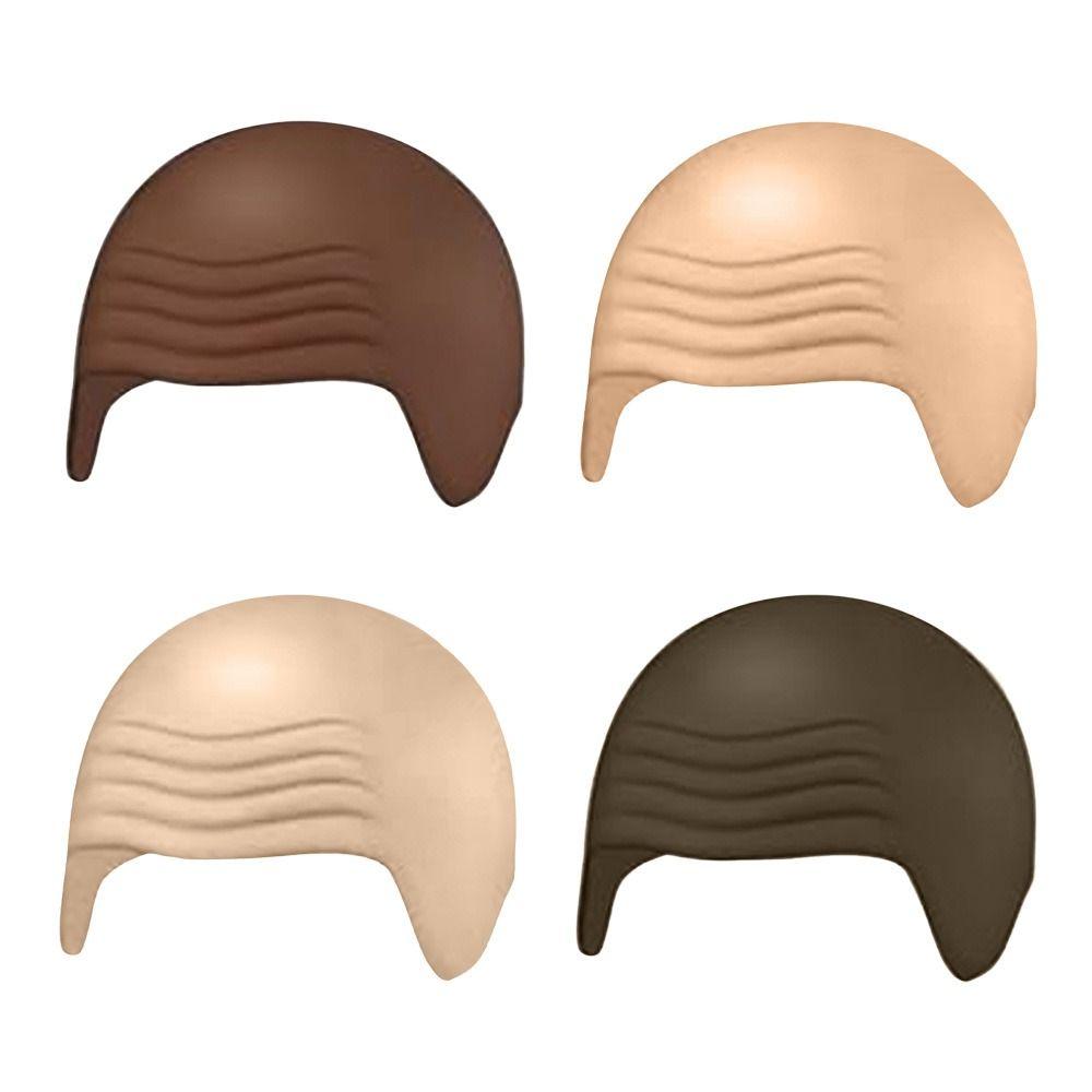 Nylon Latex Glatzenkappen Modische Glatzenperücke Kappe Neu Halloween Totenkopf Perückenkappe Erwachsene Männer