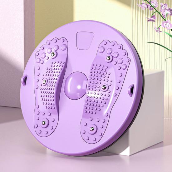 Waist Twist Disc Board with Drawstring Magnetic Foot Massager Waist Sculptor Twister Abdominal Muscles Strengthening Body Shaping Twisting Disc