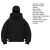 Hanorac Balaclava Unisex Pulover Hanorac cu Mască de Schi Cald Rezistent la Vânt Hanorac cu Buzunar Frontal pentru Alergare Sporturi în Aer Liber Stradă