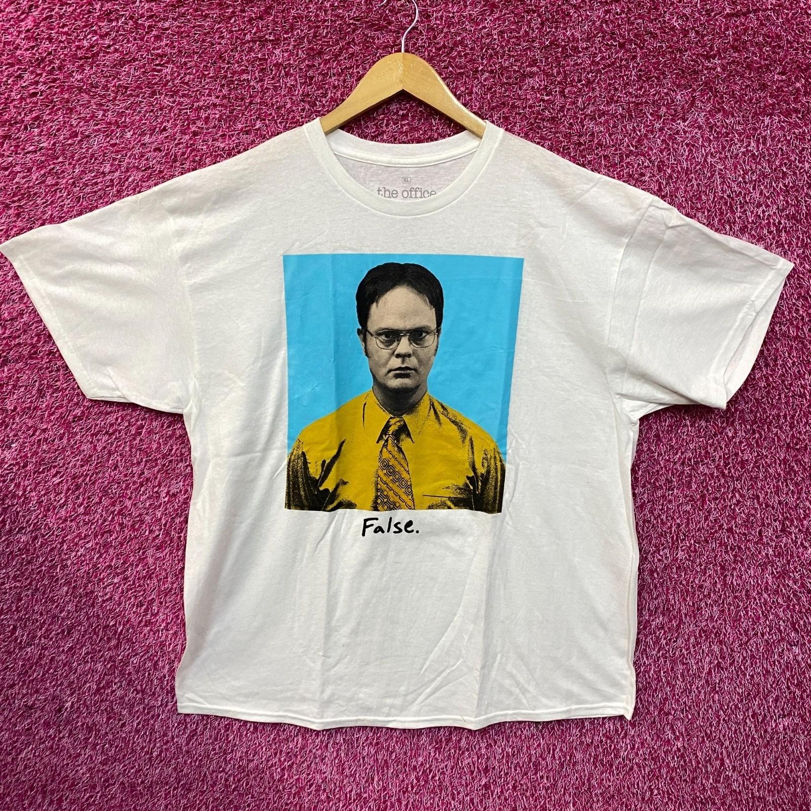 Dwight Schrute False The Office T-Shirt XL S