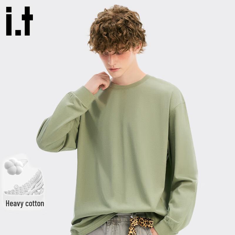 Fingercroxxit Men's Heavyweight Cotton Long-Sleeve T-Shirt