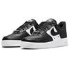 Nike Air Force 1 Low '07 Prm Black White Metallic Silver Sneakers DA8571-001