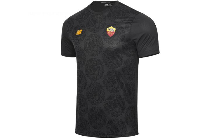 New Balance T Shirts Men s Black Crew Neck Regular Straight Fit MT231300-BK L