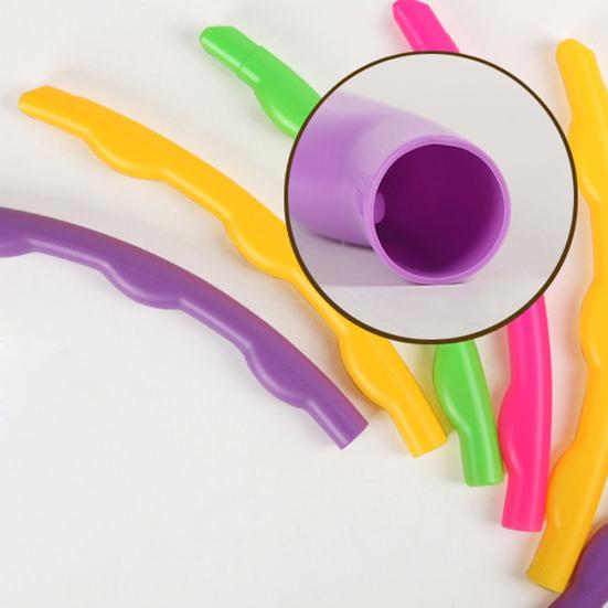 Aro de Hula Fitness de Plástico Colorido Desmontable de 55/65cm Herramienta Deportiva para Niños