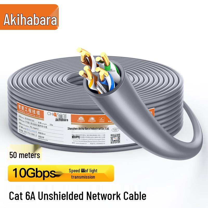 Choseal Cat6A 10 Gigabit Ethernet Cable